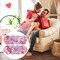8 Pieces Valentines Day Diamond Paintings Coasters Diamond Painting Coasters with Iron Holder, DIY Gnome Diamond Painting Kit for Adults & Kids Diamond Art Craft Supplies Valentines Decorations